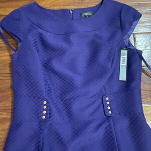 Purple Tahari dress size 8